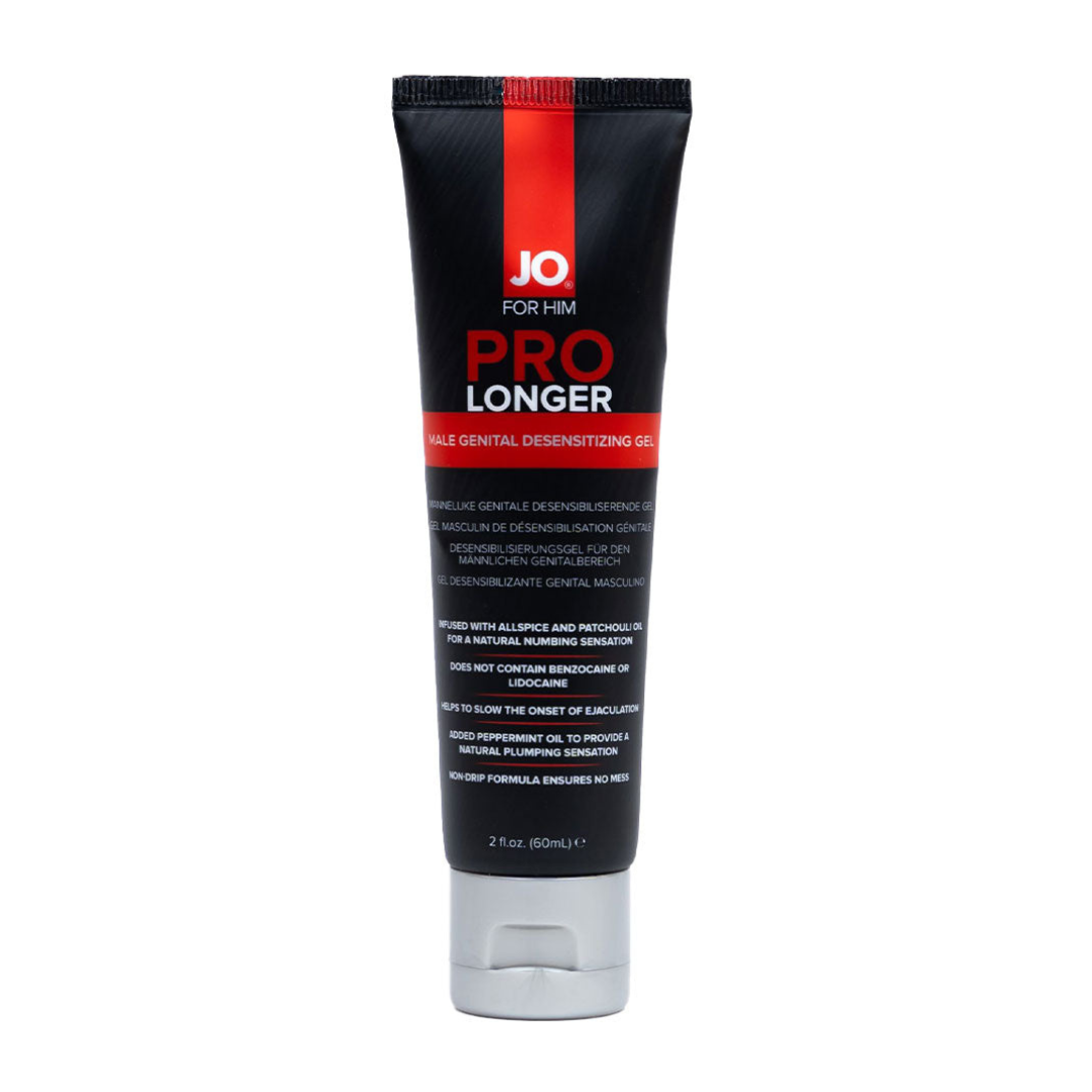 JO Prolonger Gel - Benzocaine Free - Desensitizer 2 Floz / 60 Ml