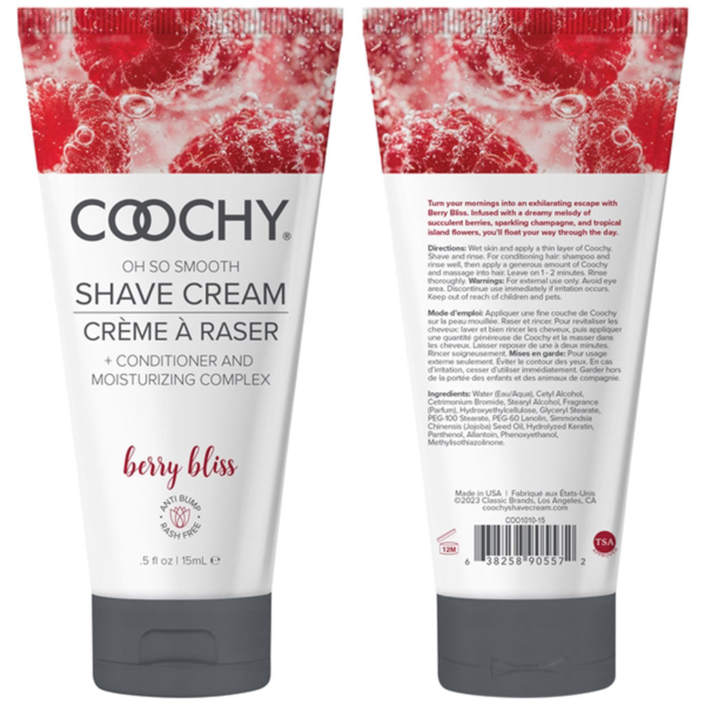 Oh So Smooth Shave Cream Berry Bliss .5oz | 15ml