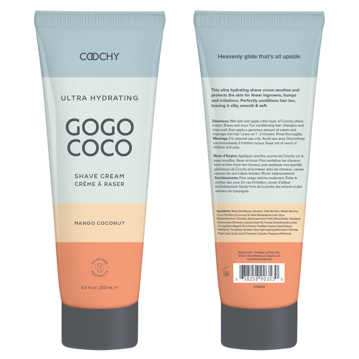 Ultra Hydrating Mango Coconut Shave Cream 8.5oz