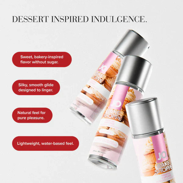 JO Bake Shoppe -  Frosted Cupcake - Lubricant 2 floz / 60 mL