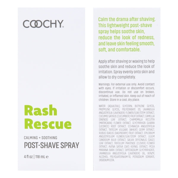 COOCHY RASH RESCUE POST-SHAVE SPRAY - BOTANICAL BLAST (4 floz | 118 mL)