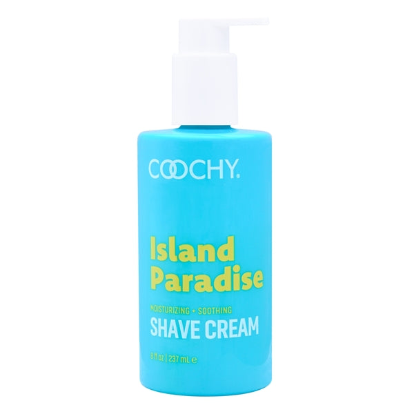 COOCHY SHAVE CREAM - ISLAND PARADISE (8 floz / 237 mL)