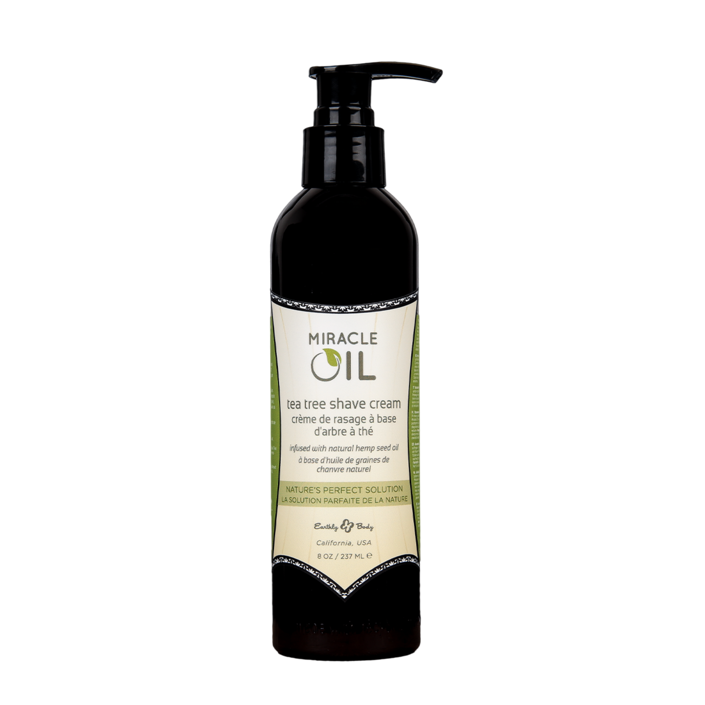 Miracle Oil Tea Tree Shave Cream 8 Fl Oz / 237 Ml