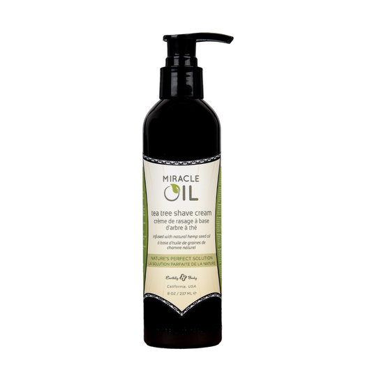 Miracle Oil Tea Tree Shave Cream 8 Fl Oz / 237 Ml