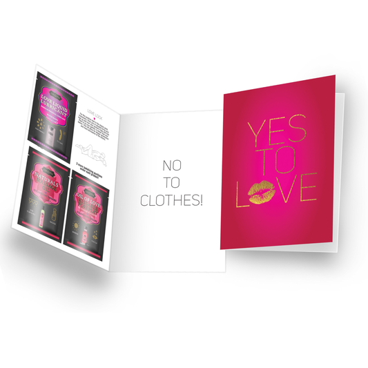 Naughty Notes Yes to Love...no to Clothes!