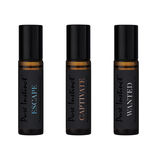 Wanted -10.2ml Pure Instinct Men's Collection Pheromone Perfume Oil