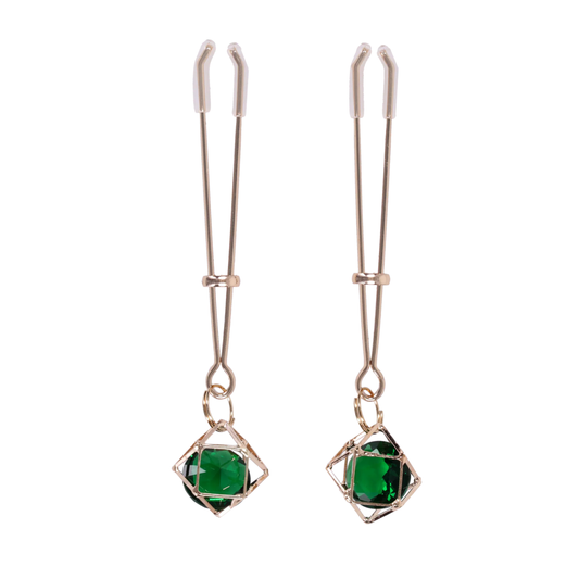 Indica Crystal Nipple Clips