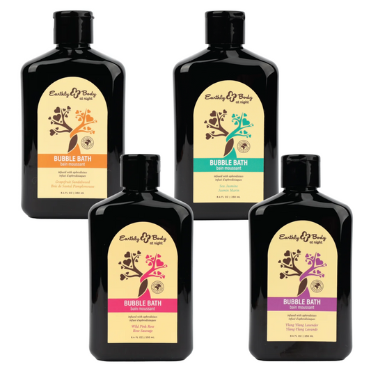 Hemp Seed at Night Bubble Bath Aphrodisiac Collection Ylang Ylang Lavender 8.4oz / 250ml