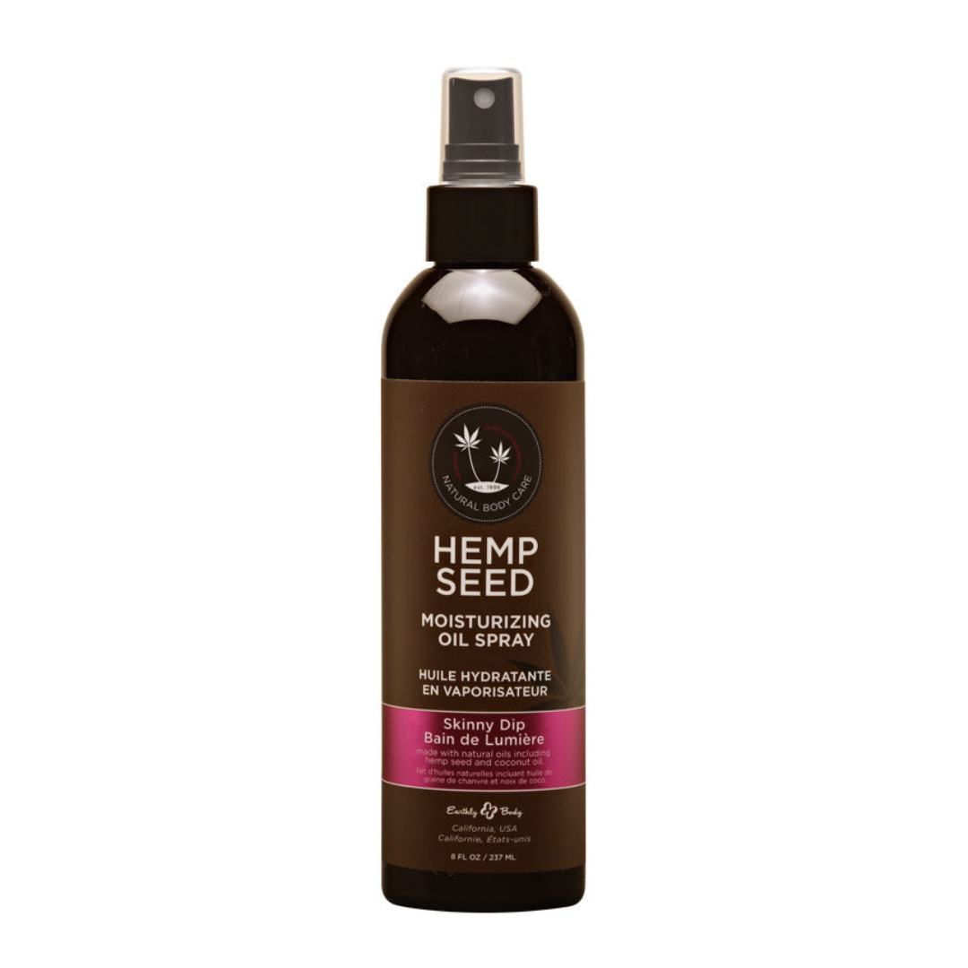 Hemp Seed Moisturizing Oil Spray Skinny Dip 8 Fl Oz / 237 Ml