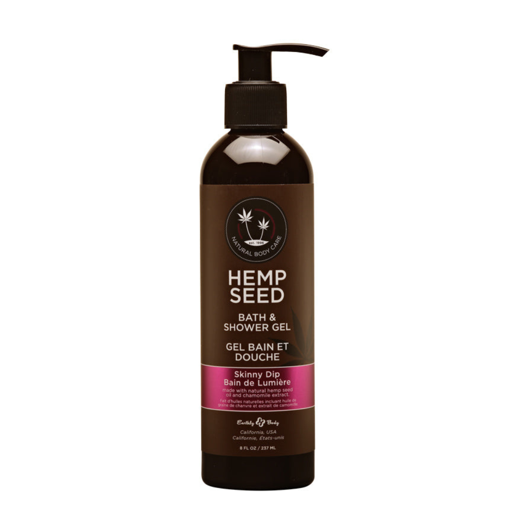 Hemp Seed Bath & Shower Gel Skinny Dip 8 Fl Oz / 237 Ml