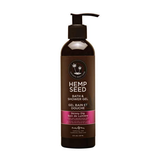 Hemp Seed Bath & Shower Gel Skinny Dip 8 Fl Oz / 237 Ml