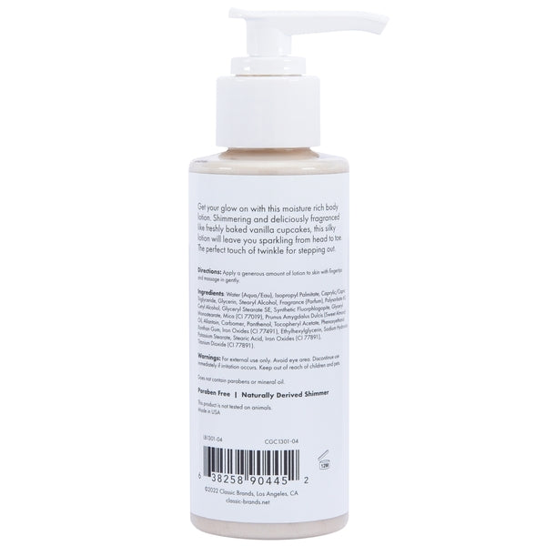 GLOW Gold Shimmer Lotion - Gold 4oz | 118ml