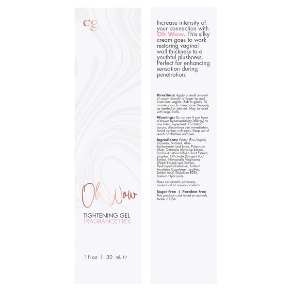 OH Wow Tightening Gel 1oz | 30ml