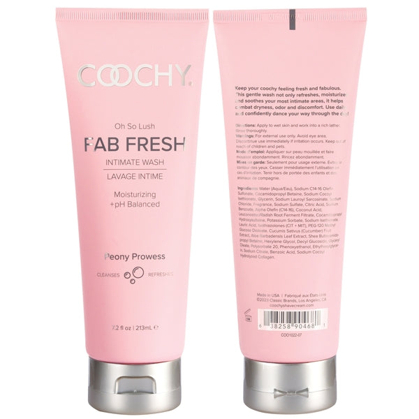 Oh So Lush Fab Fresh Intimate Wash - Peony Prowess 7.2oz | 213ml