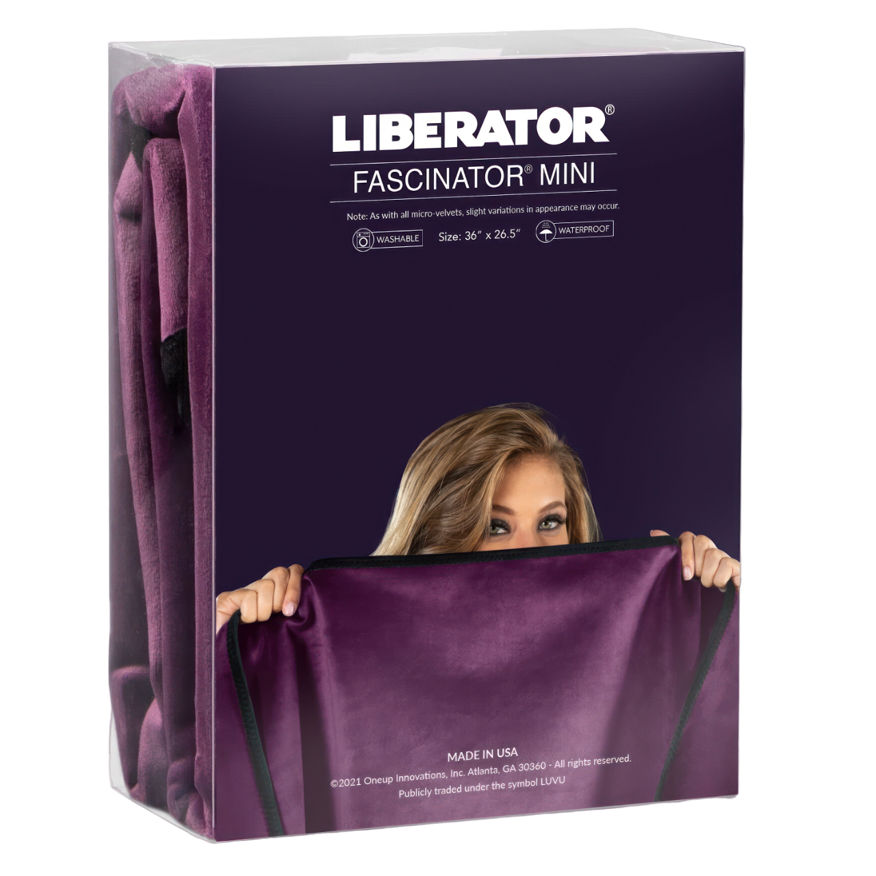 Facinator Throw Black Microvelvet - Mini