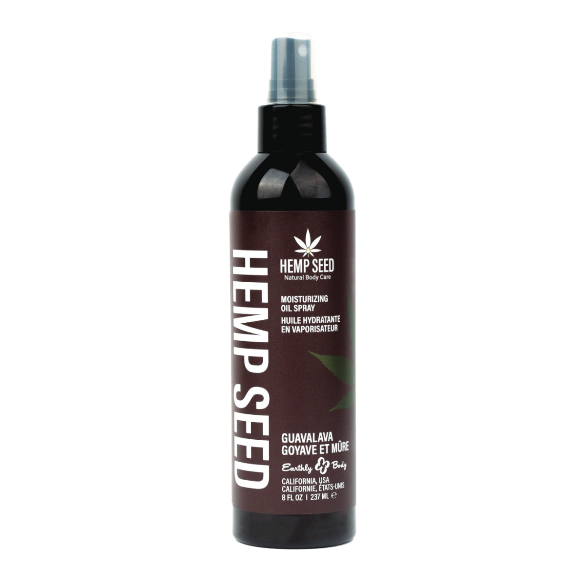 Hemp Seed Moisturizing Oil Spray Guavalava 8 Fl Oz / 237 Ml