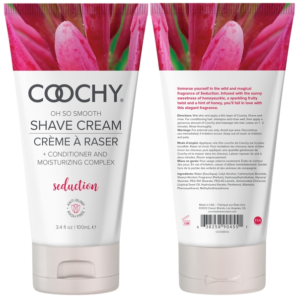 Shave Cream - Seduction 3.4oz | 100ml
