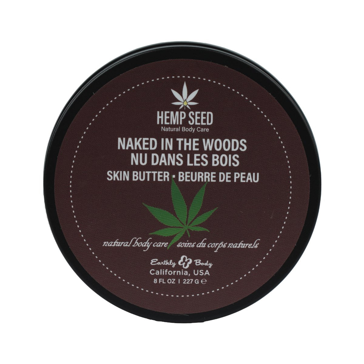 Hemp Seed Skin Butter Naked in the Woods 8 Oz / 227 G