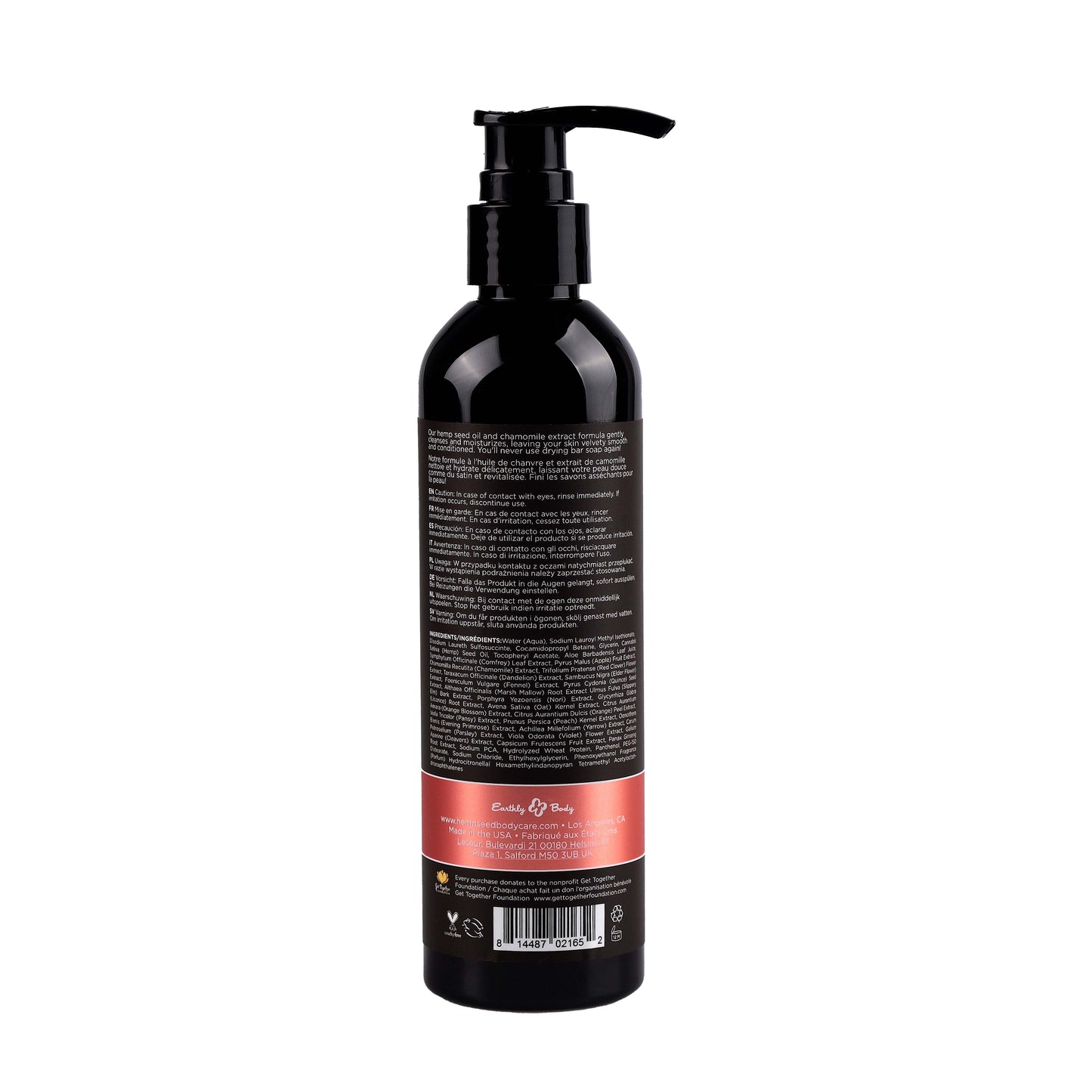 Hemp Seed Bath & Shower Gel Isle of You 8 Fl Oz / 237 Ml