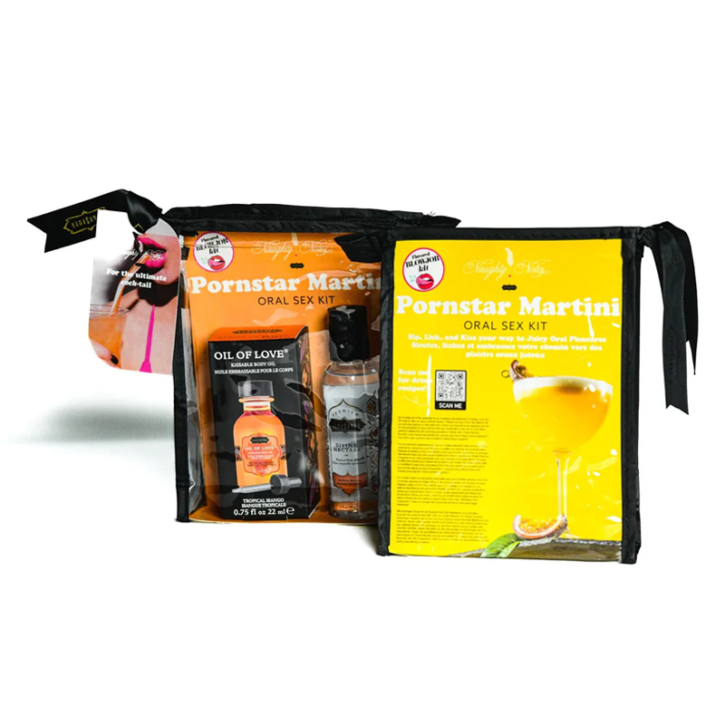 ORAL SEX COCKTAIL KIT - Porn Star Martini (tropical Mango) 2oz Divine Nectar / .75oz Oil of Love